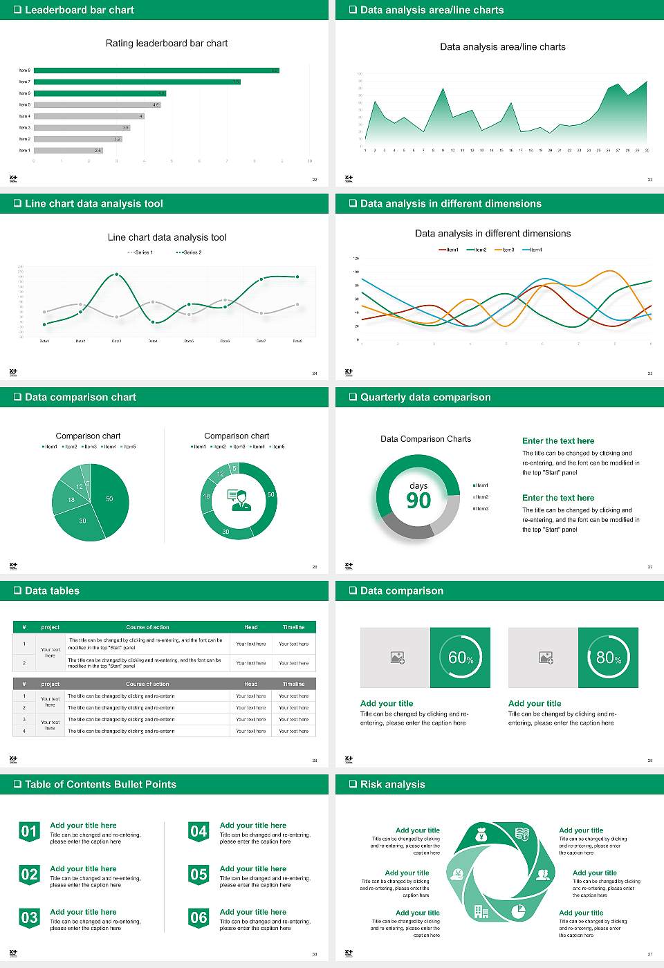 Kobe Tokiwa University General Purpose PPT Template16:9 ratio PPT effect preview image4