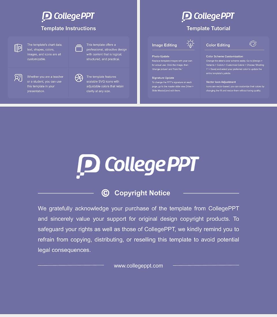 Kitasato University Course/Courseware Creation PPT Template4:3 ratio PPT effect preview image5