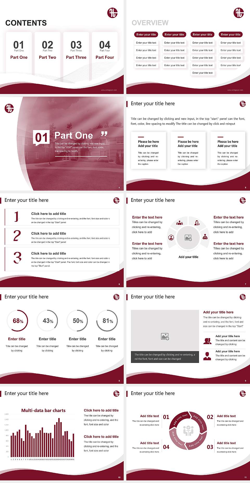 Five Towns College Lecture Sharing and Networking Event PPT Template4:3 ratio PPT effect preview image2