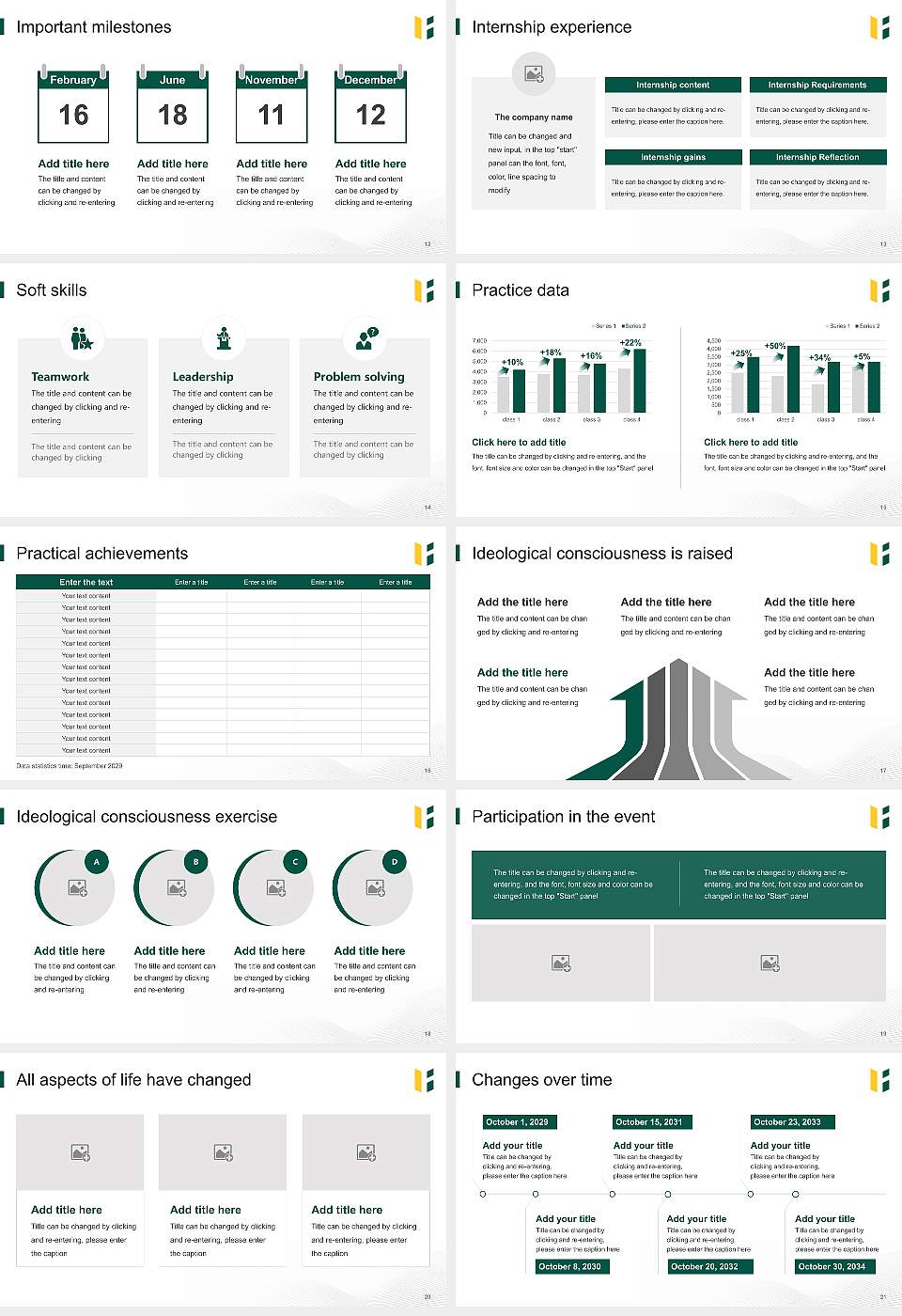 Fitchburg State University National Scholarship Defense PPT Template16:9 ratio PPT effect preview image3
