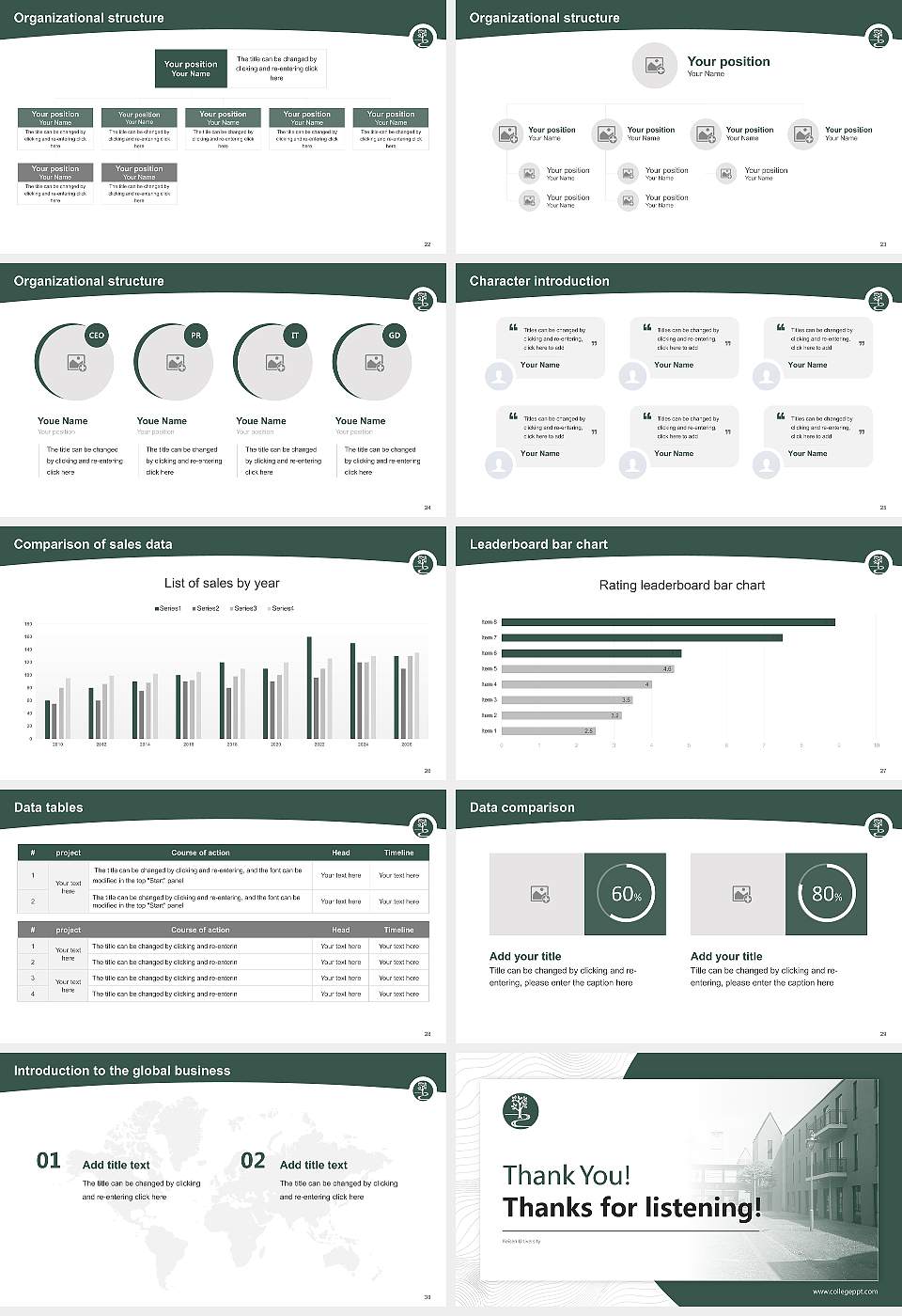 Keisen University Academic Presentation/Research Findings Report PPT Template16:9 ratio PPT effect preview image4