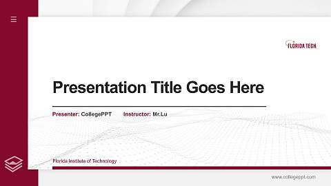 Florida Institute of Technology Thesis Proposal/Graduation Defense PPT Template