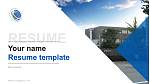 Kinjo University Resume PPT Template