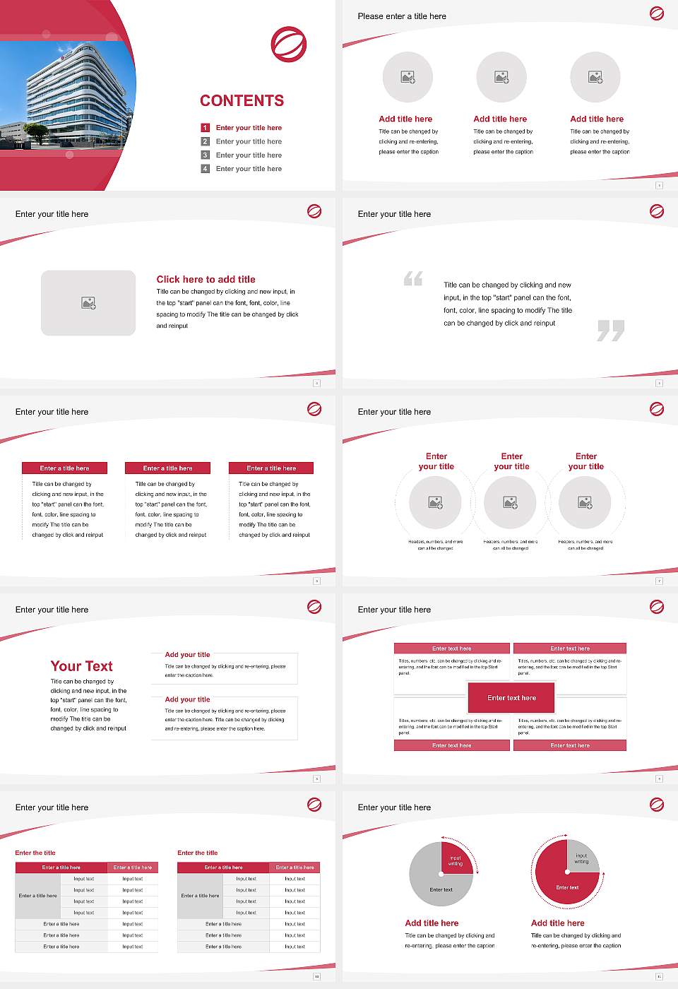 Keiai University Course/Courseware Creation PPT Template16:9 ratio PPT effect preview image2