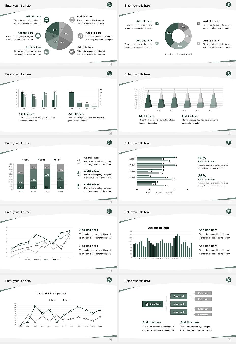 Keisen University Course/Courseware Creation PPT Template16:9 ratio PPT effect preview image3