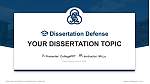 Kobe College Graduation Thesis Defense PPT Template