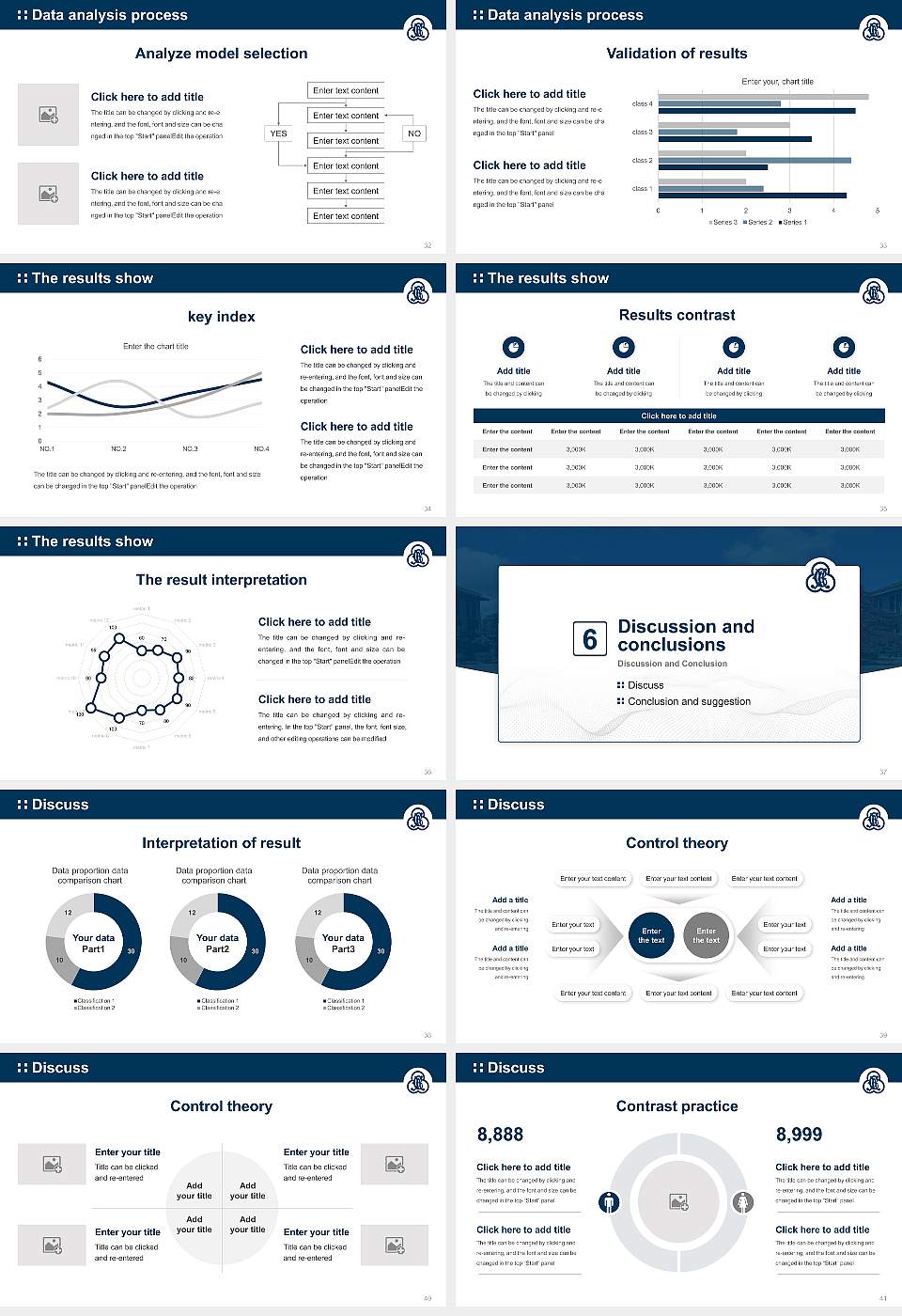 Kobe College Graduation Thesis Defense PPT Template16:9 ratio PPT effect preview image5