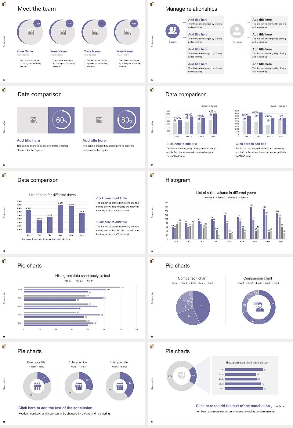 Kitasato University Competition/Entrepreneurship Contest PPT Template16:9 ratio PPT effect preview image4