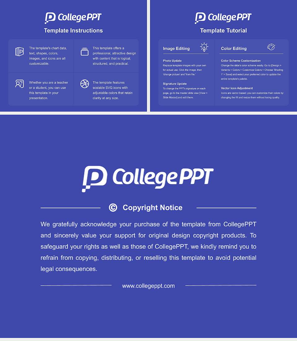 Kogakuin University Course/Courseware Creation PPT Template4:3 ratio PPT effect preview image5