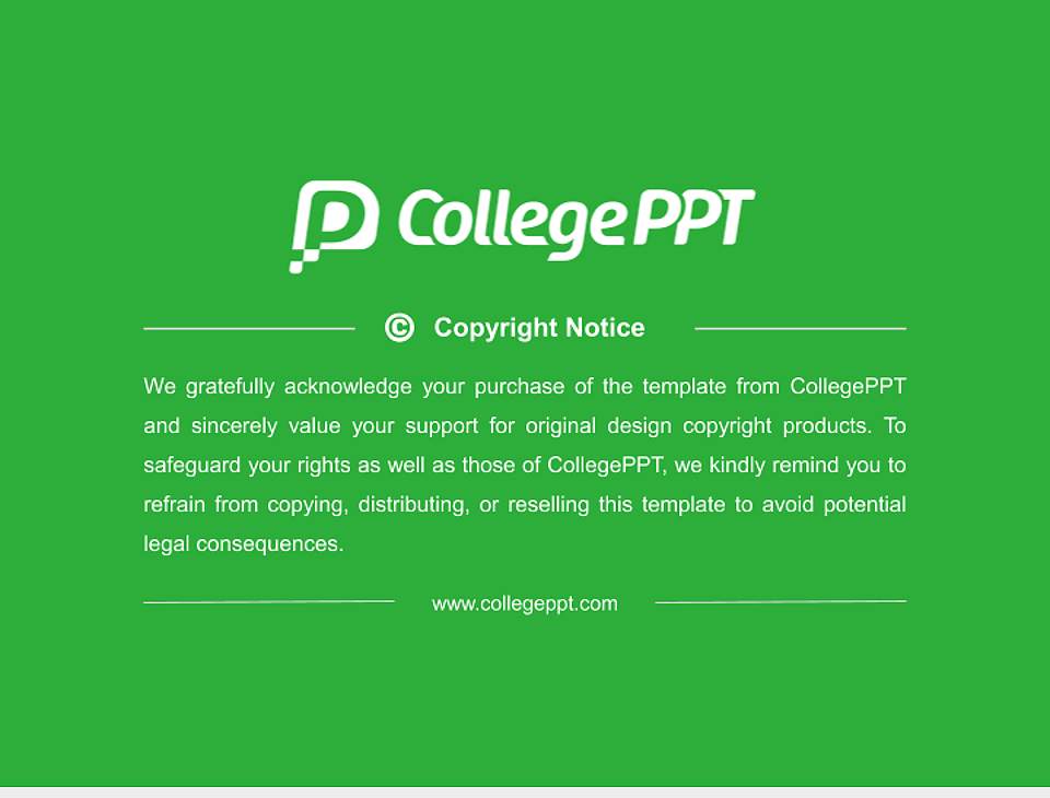 Kiryu University General Purpose PPT Template4:3 ratio PPT effect preview image6