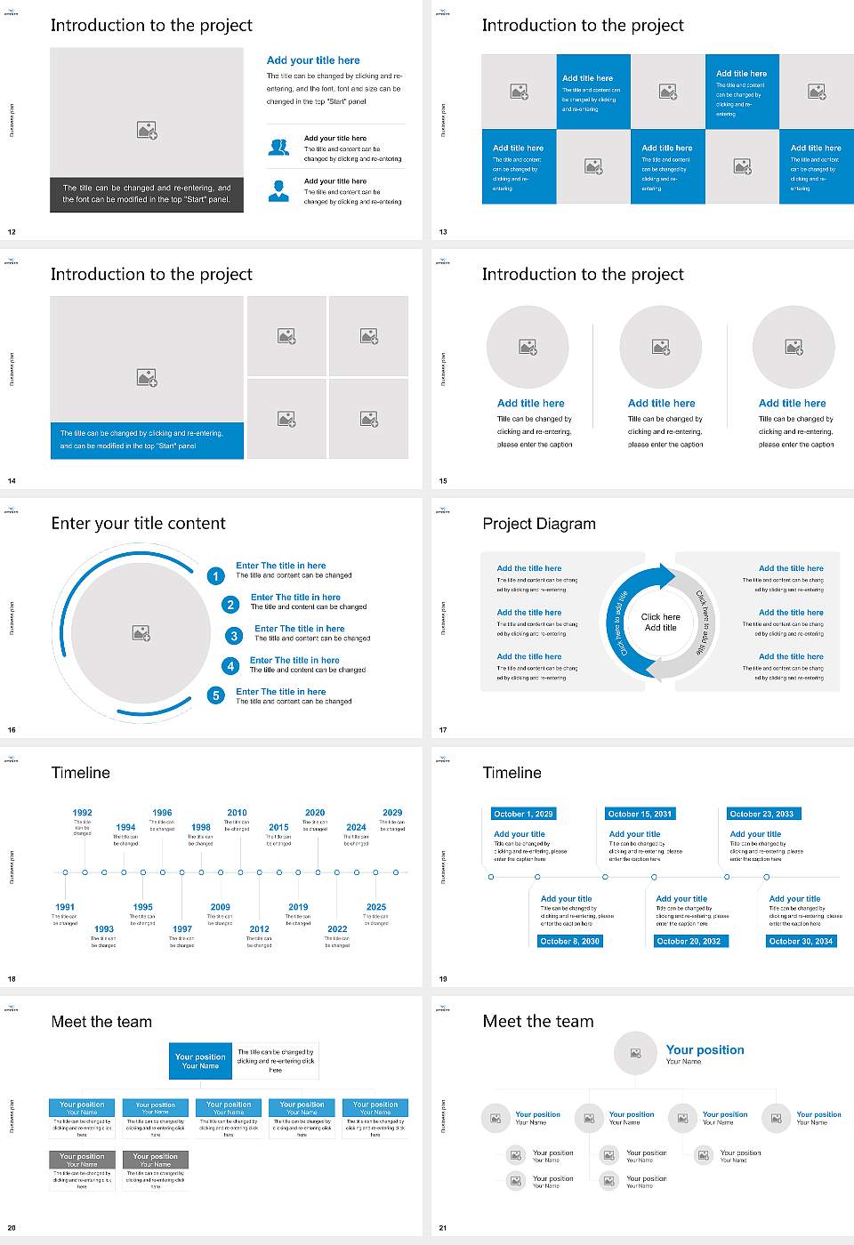 Kobe Gakuin University Competition/Entrepreneurship Contest PPT Template16:9 ratio PPT effect preview image3