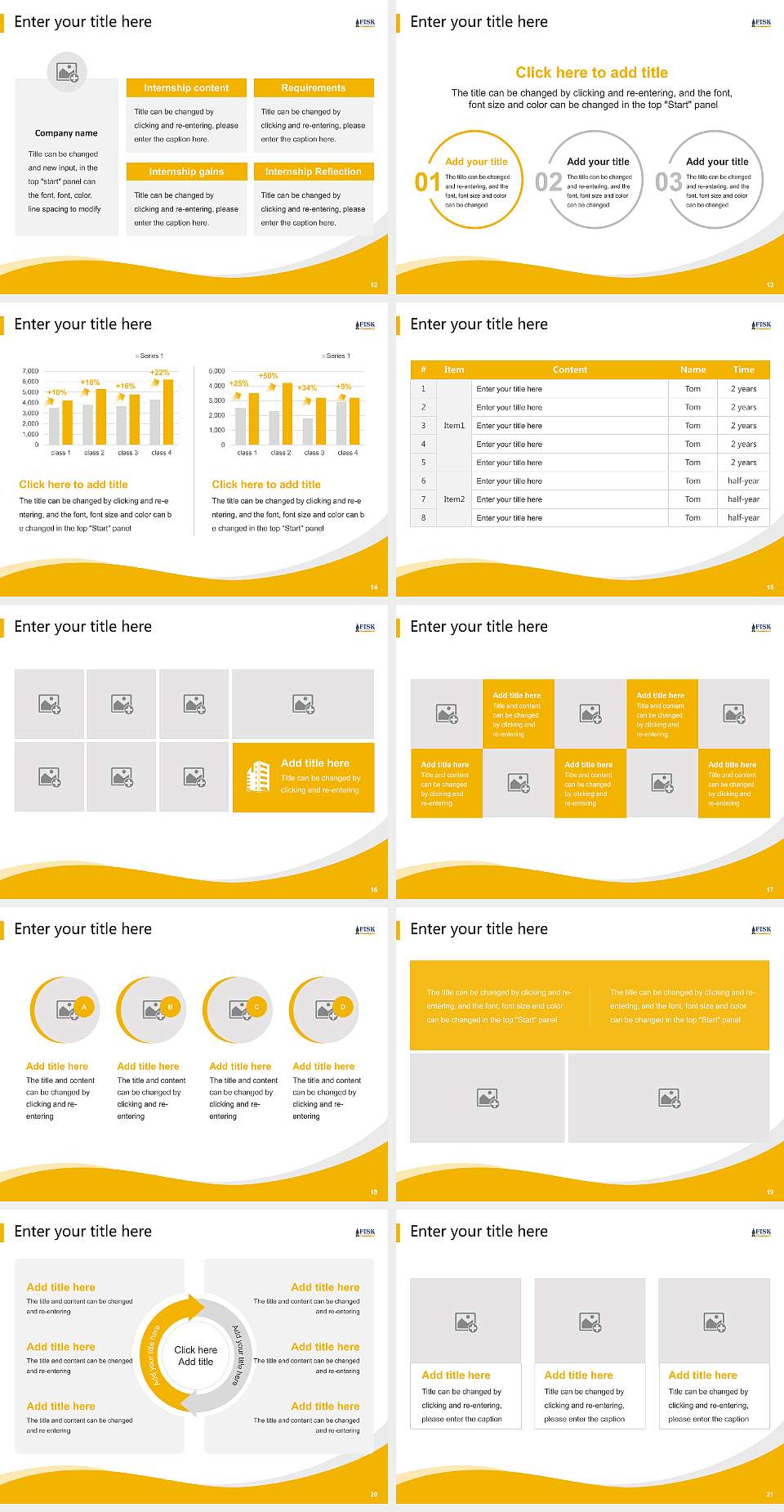 Fisk University Lecture Sharing and Networking Event PPT Template4:3 ratio PPT effect preview image3