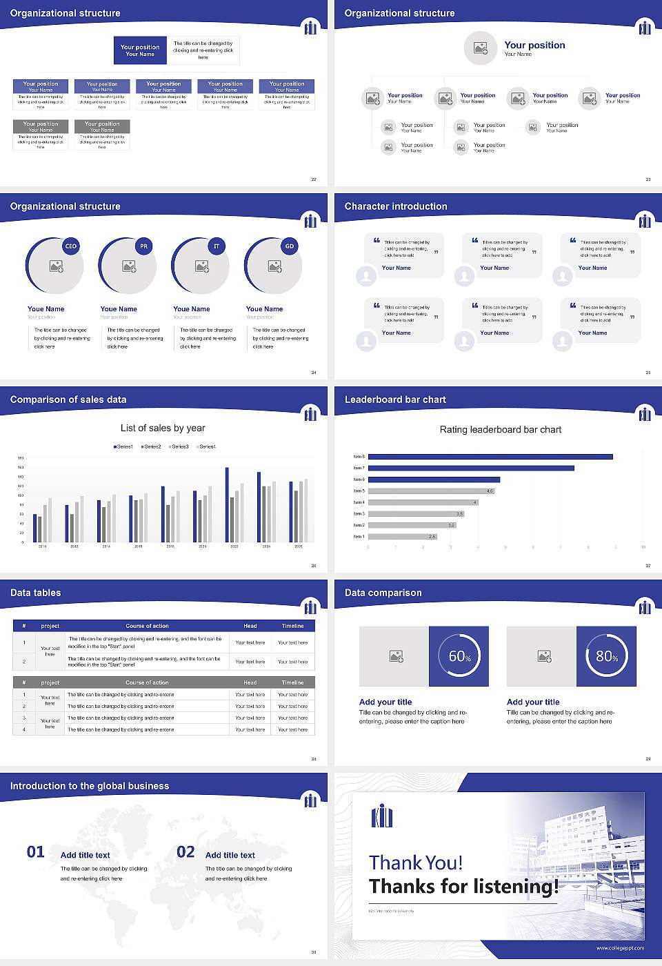 Kibi International University Academic Presentation/Research Findings Report PPT Template16:9 ratio PPT effect preview image4