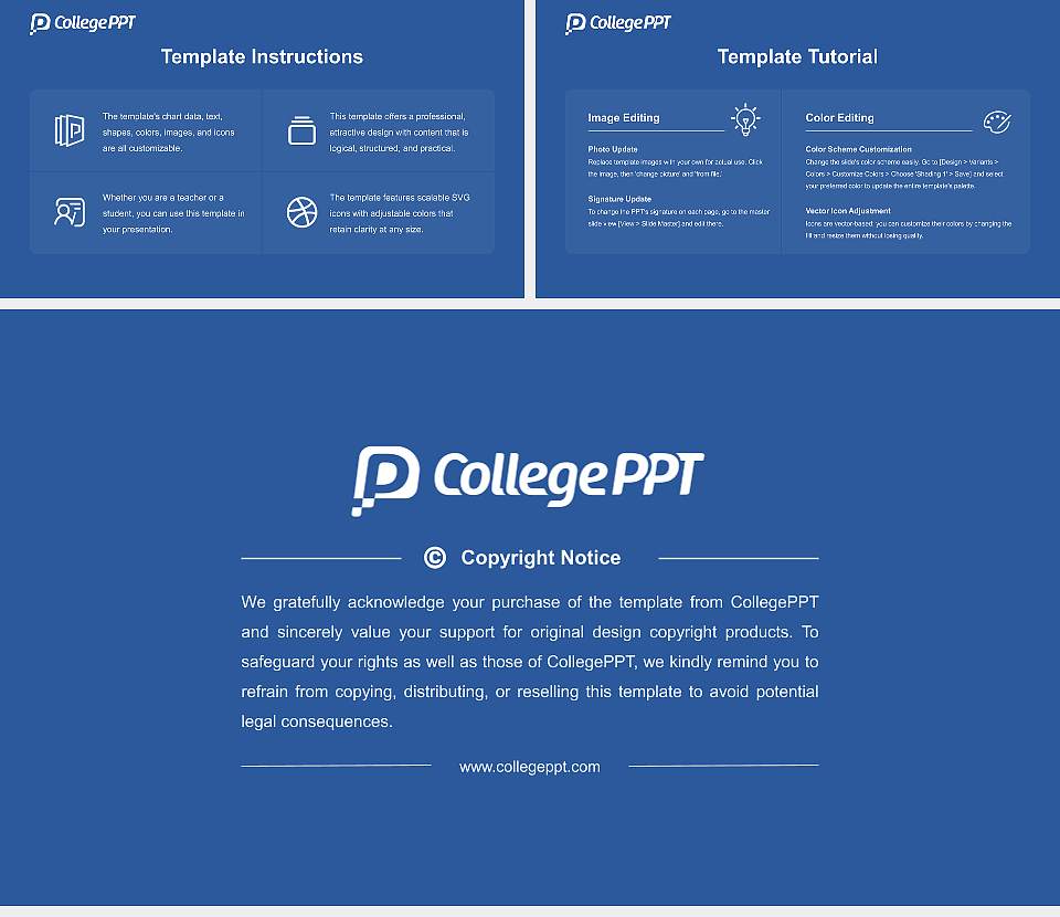 Kitami Institute of Technology Course/Courseware Creation PPT Template16:9 ratio PPT effect preview image5