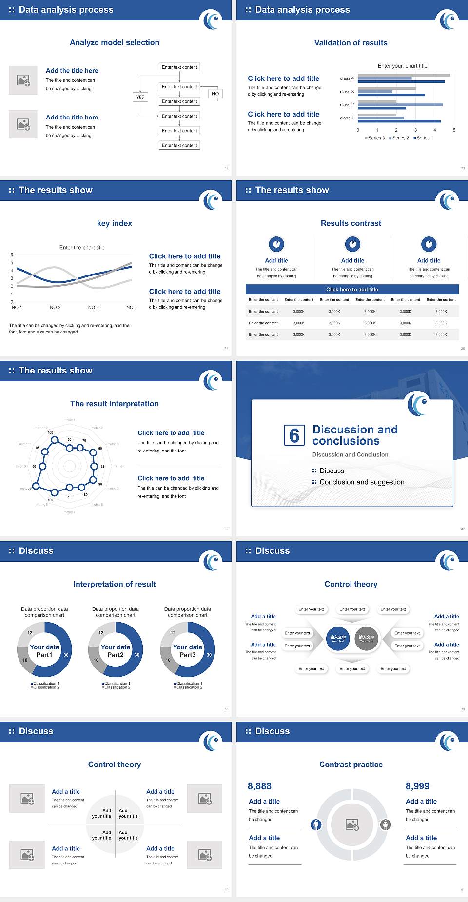 Kitami Institute of Technology Graduation Thesis Defense PPT Template4:3 ratio PPT effect preview image5