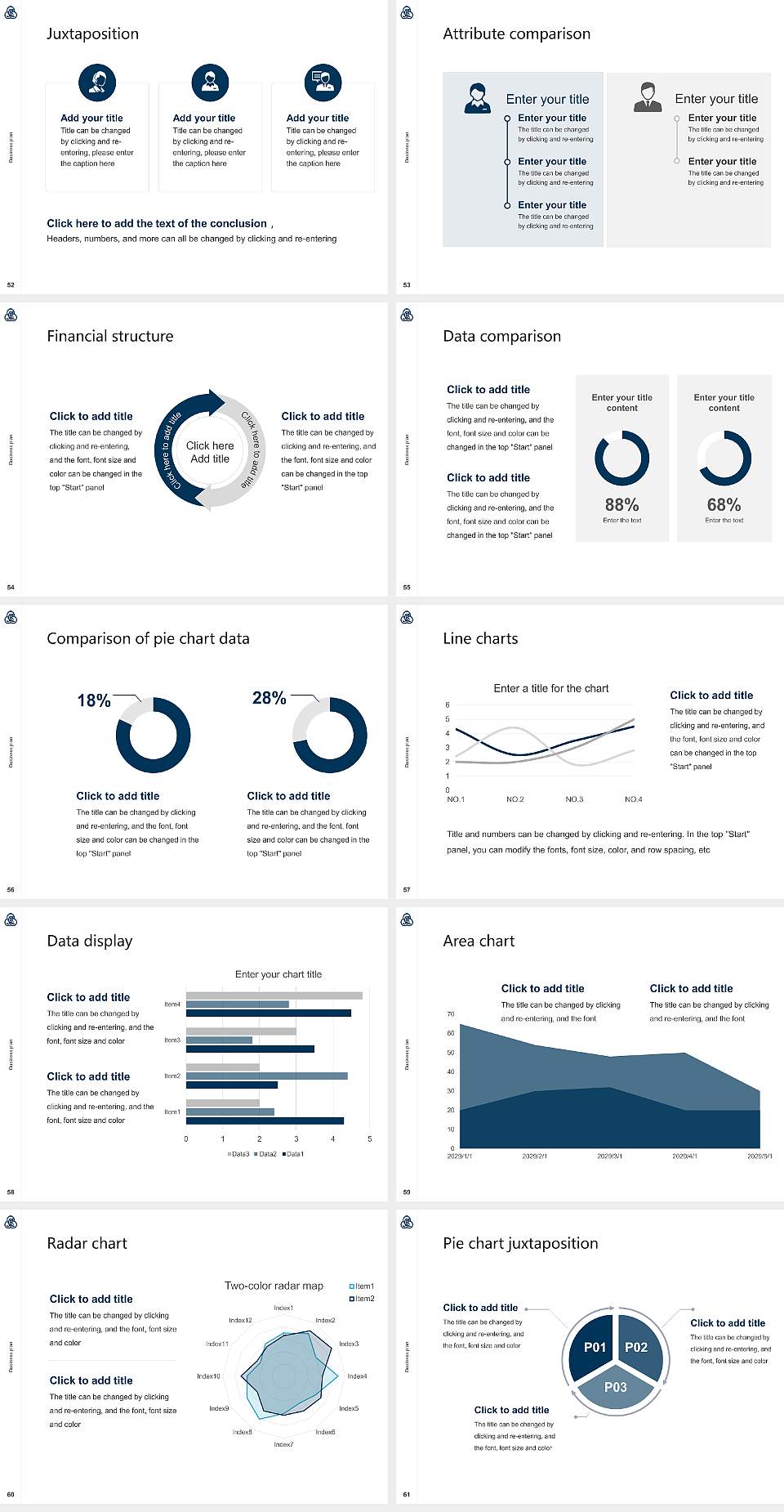 Kobe College Competition/Entrepreneurship Contest PPT Template4:3 ratio PPT effect preview image7