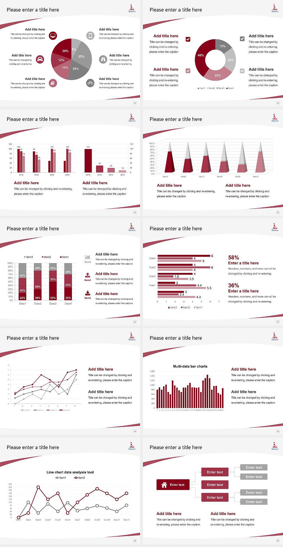 Komazawa Women’s University Course/Courseware Creation PPT Template4:3 ratio PPT effect preview image3