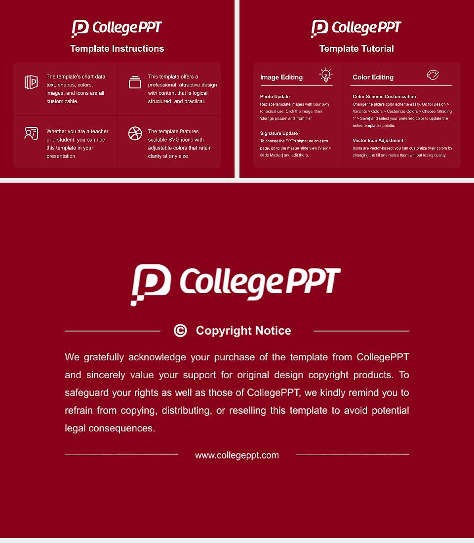 Komazawa Women’s University Course/Courseware Creation PPT Template4:3 ratio PPT effect preview image5