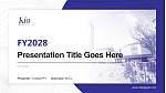 Kio University Akademisch Powerpoint Vorlage