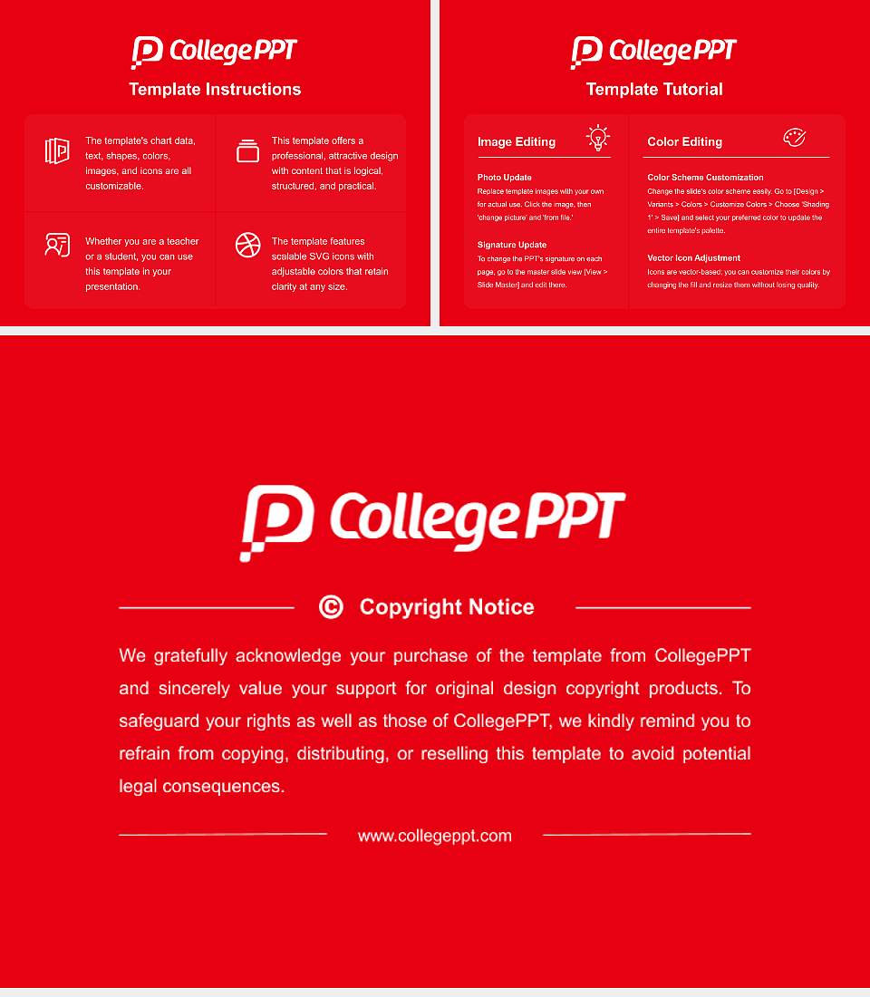 Japanese Red Cross College of Nursing Course/Courseware Creation PPT Template4:3 ratio PPT effect preview image5