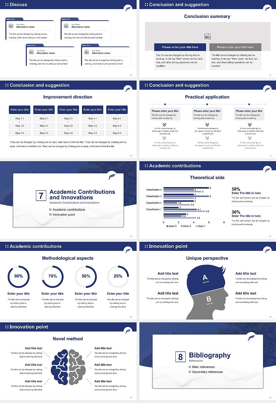 Junshin Gakuen University Graduation Thesis Defense PPT Template16:9 ratio PPT effect preview image6