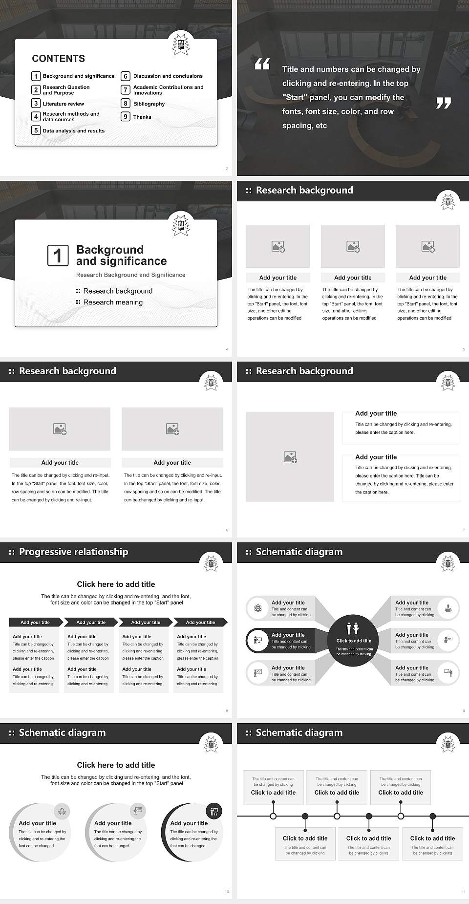 Kanazawa College of Art Graduation Thesis Defense PPT Template4:3 ratio PPT effect preview image2