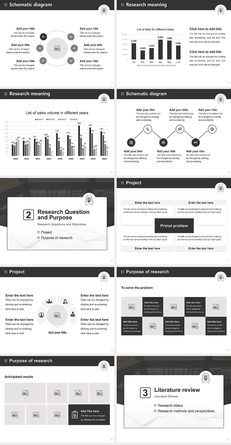 Kanazawa College of Art Graduation Thesis Defense PPT Template4:3 ratio PPT effect preview image3