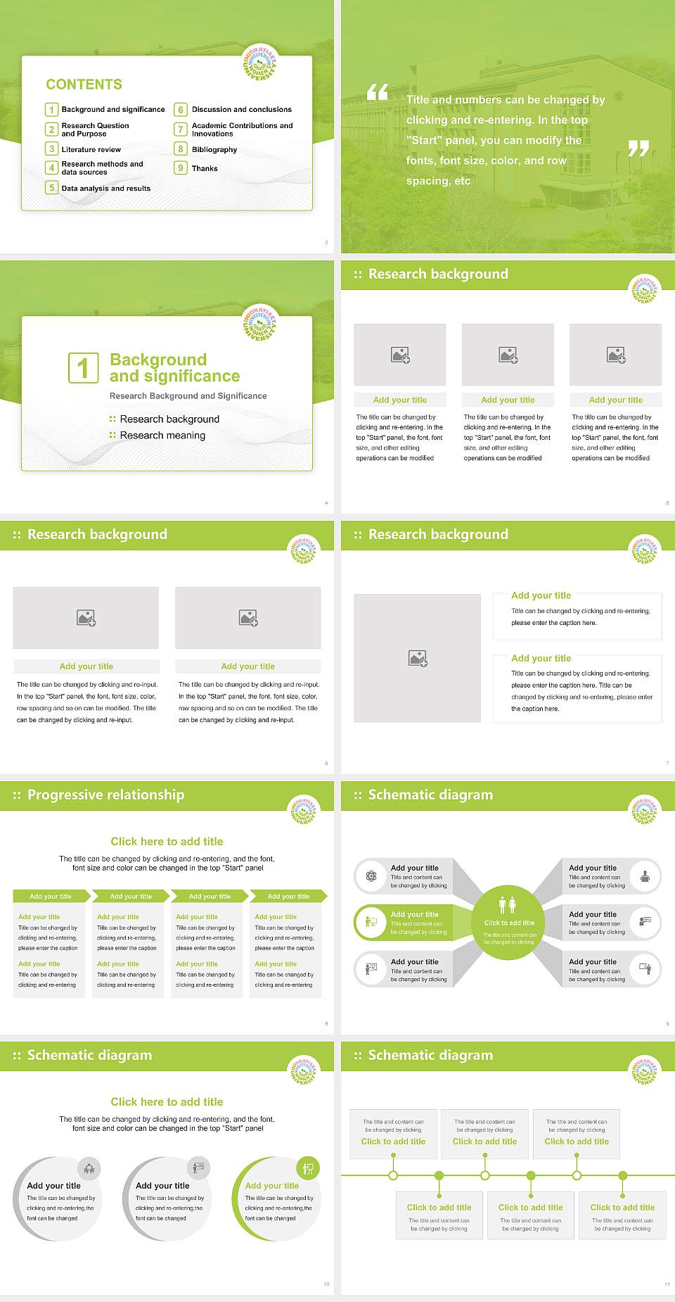 Kamakura Women’s University Graduation Thesis Defense PPT Template4:3 ratio PPT effect preview image2