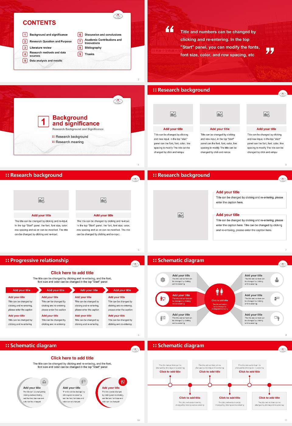 Japanese Red Cross College of Nursing Graduation Thesis Defense PPT Template16:9 ratio PPT effect preview image2