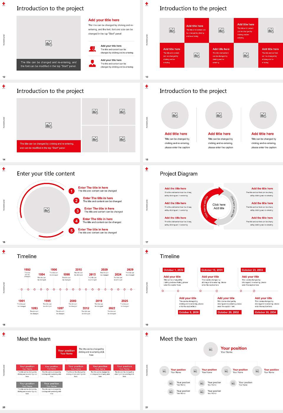 Japanese Red Cross Hokkaido College of Nursing Competition/Entrepreneurship Contest PPT Template16:9 ratio PPT effect preview image3
