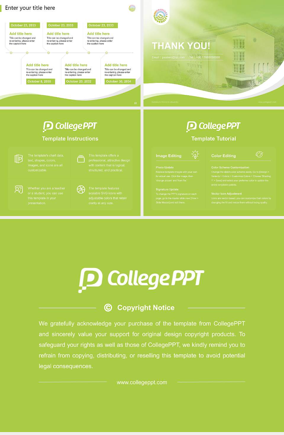 Kamakura Women’s University Lecture Sharing and Networking Event PPT Template4:3 ratio PPT effect preview image4