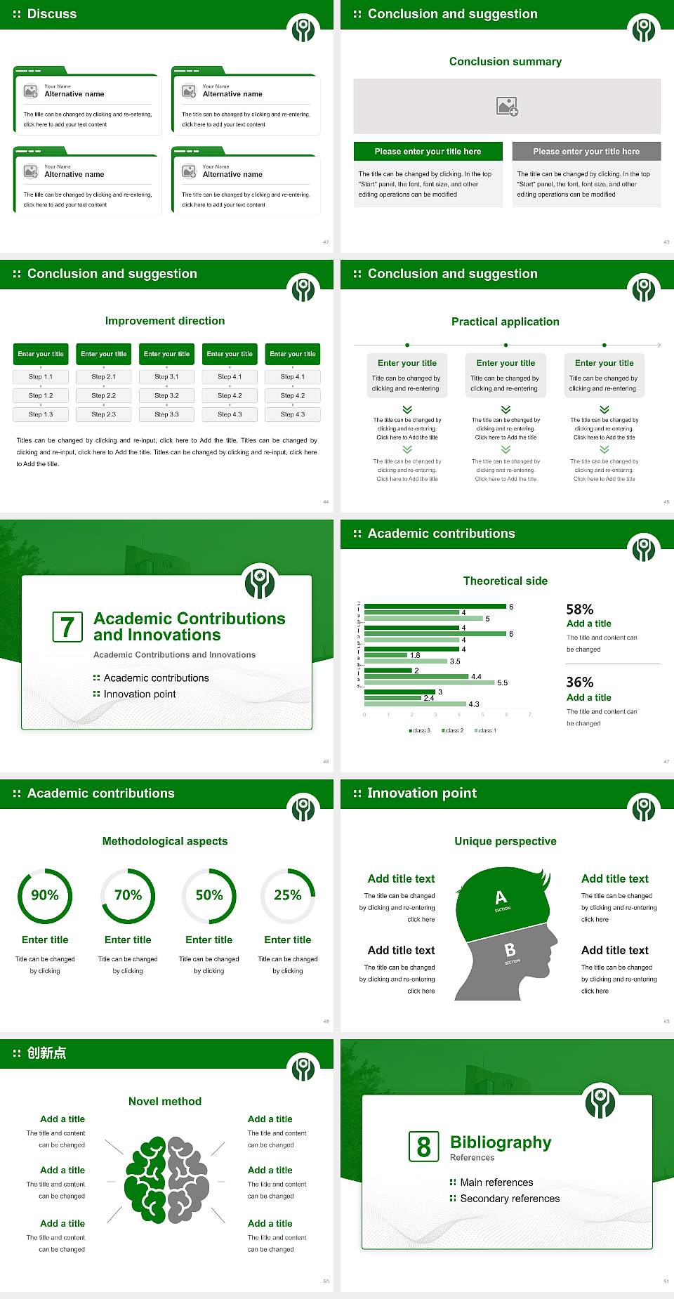 Kansai University of Social Welfare Graduation Thesis Defense PPT Template4:3 ratio PPT effect preview image6