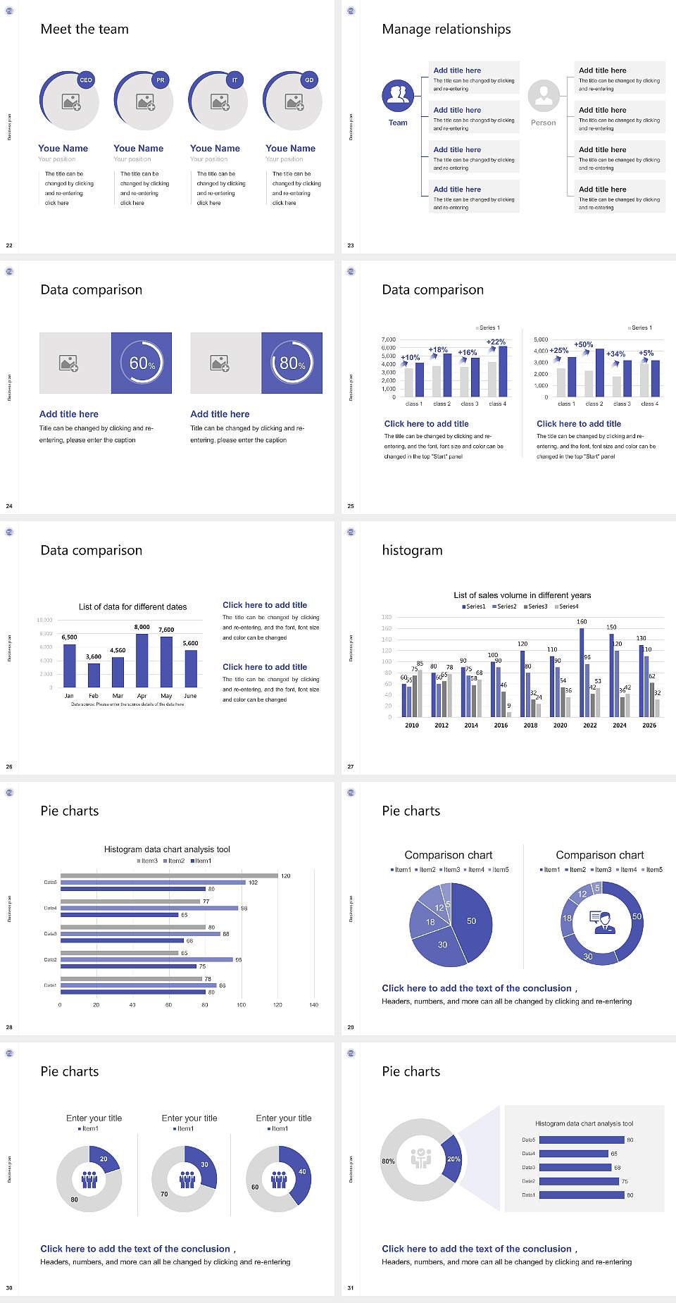 Japan University of Health Sciences Competition/Entrepreneurship Contest PPT Template4:3 ratio PPT effect preview image4
