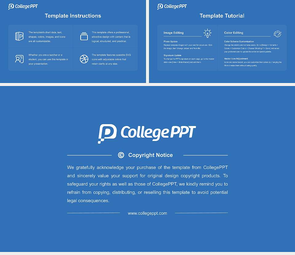 Jin-ai University Academic Presentation/Research Findings Report PPT Template16:9 ratio PPT effect preview image5