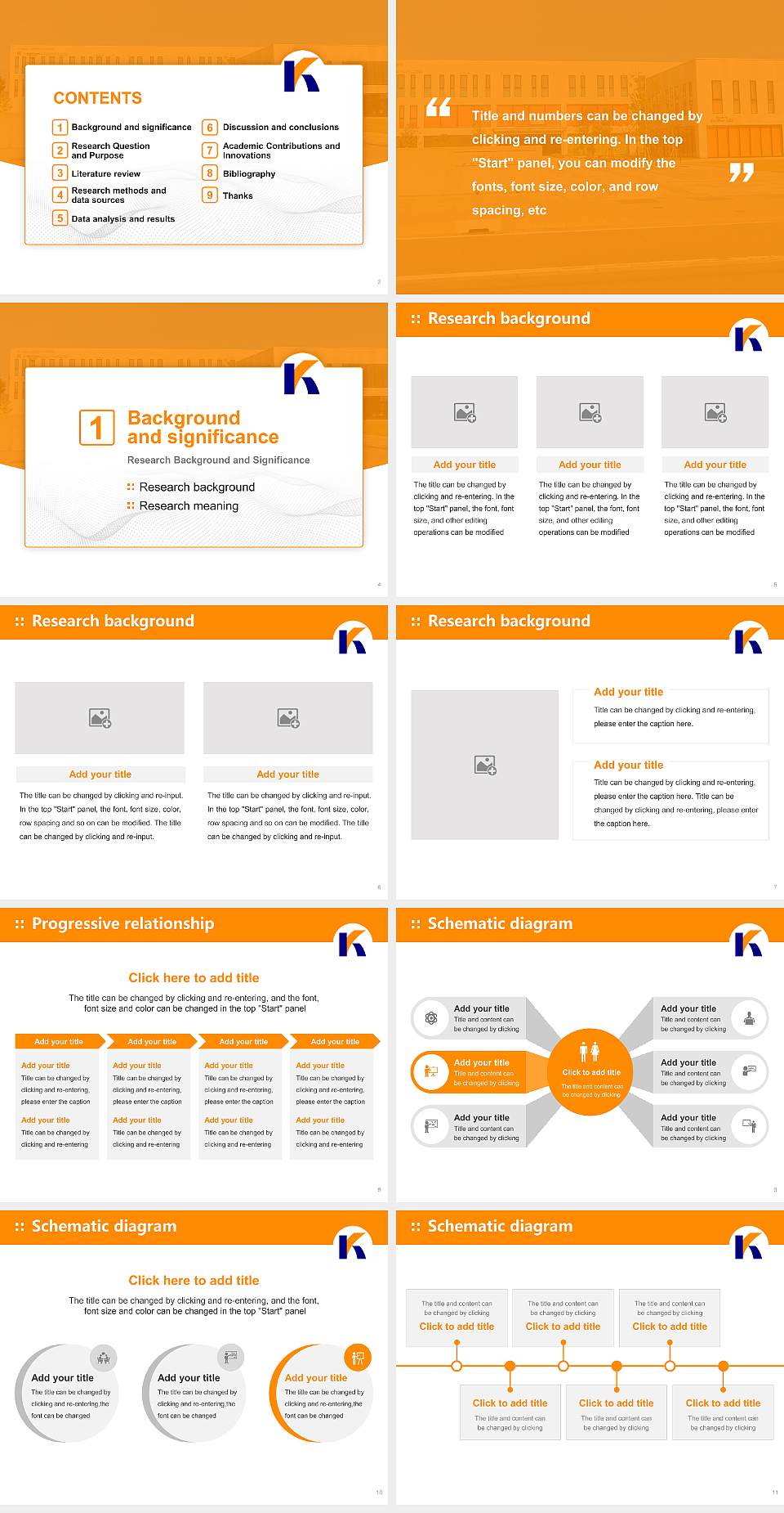 Kanazawa Professional University of Food Management Graduation Thesis Defense PPT Template4:3 ratio PPT effect preview image2