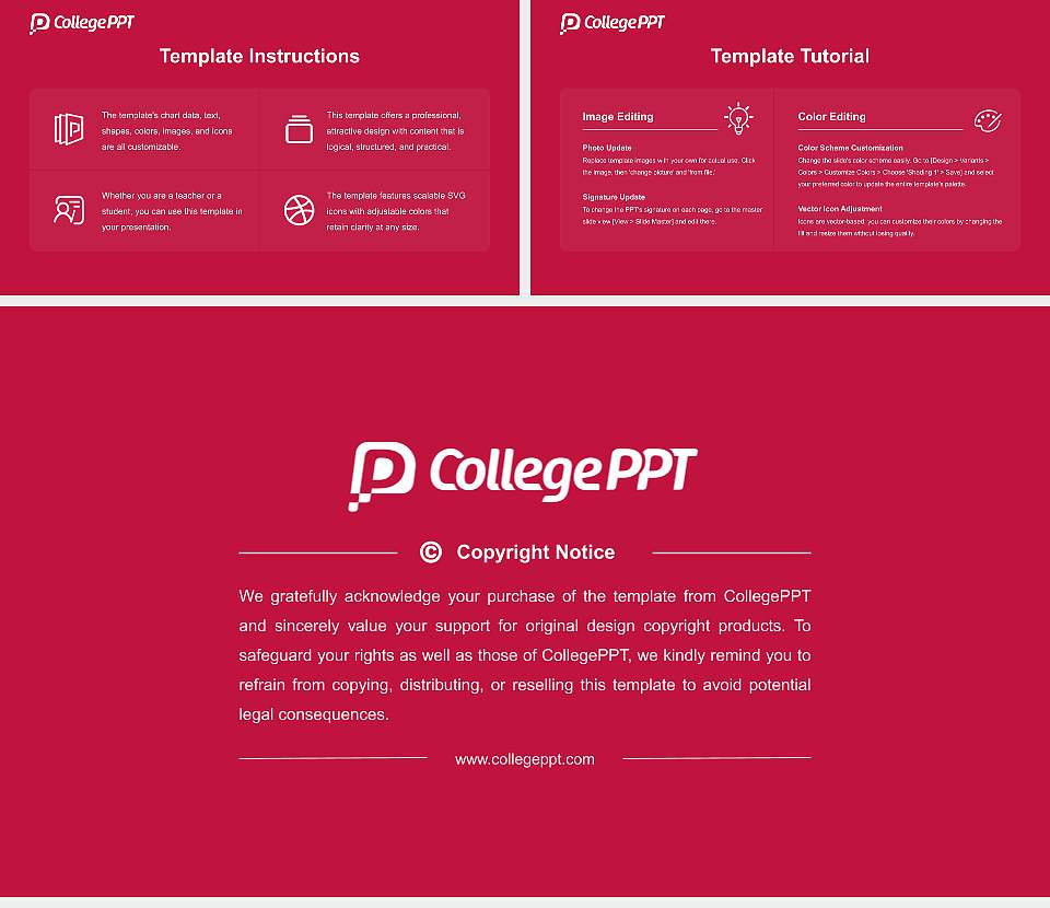 Japan Women’s University Academic Presentation/Research Findings Report PPT Template16:9 ratio PPT effect preview image5