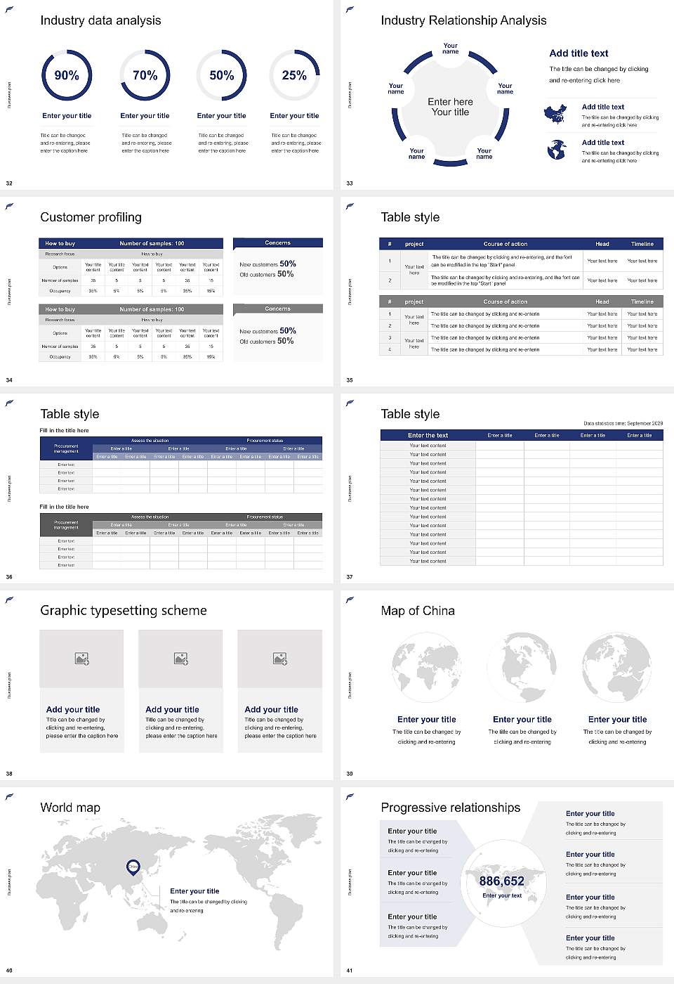 Junshin Gakuen University Competition/Entrepreneurship Contest PPT Template16:9 ratio PPT effect preview image5
