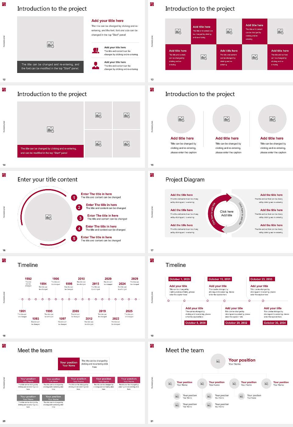 Kanazawa Gakuin University Competition/Entrepreneurship Contest PPT Template16:9 ratio PPT effect preview image3