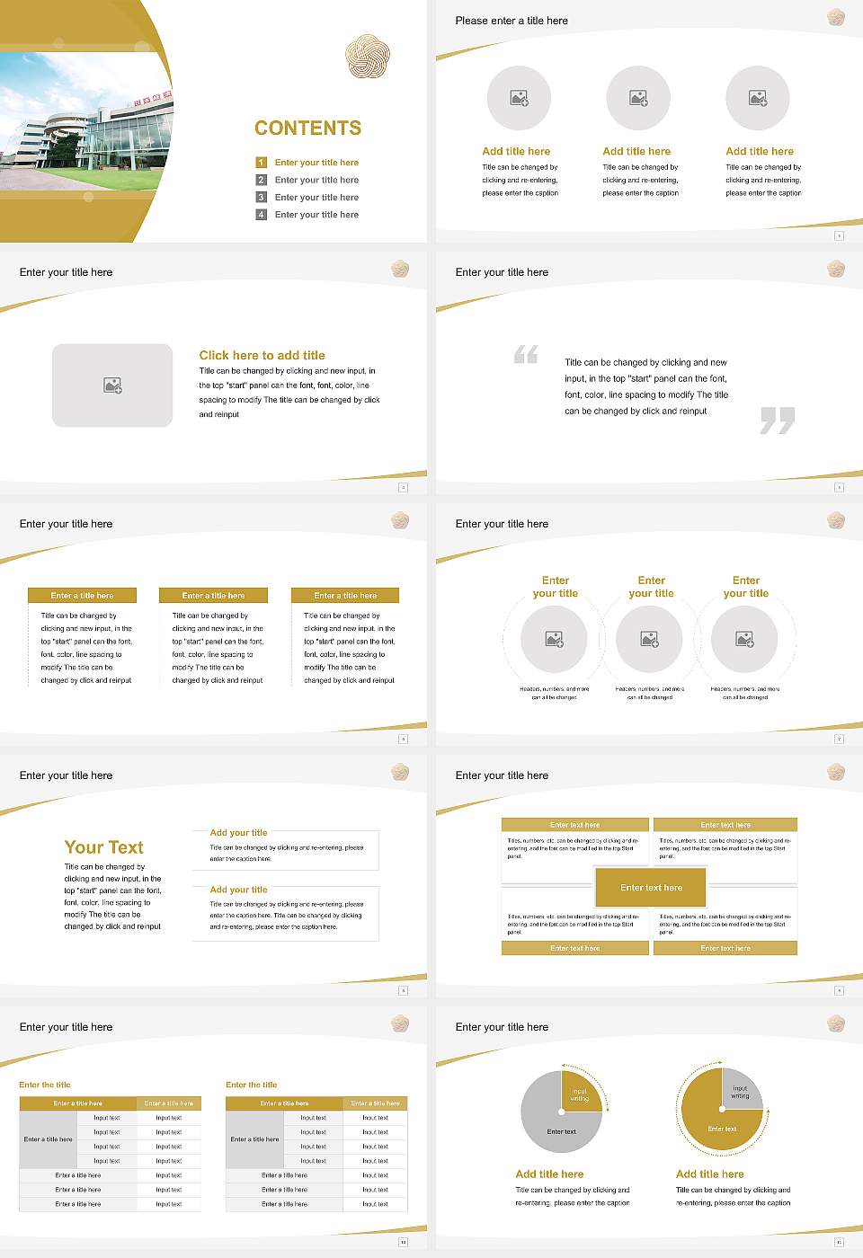 Japan University of Economics Course/Courseware Creation PPT Template16:9 ratio PPT effect preview image2