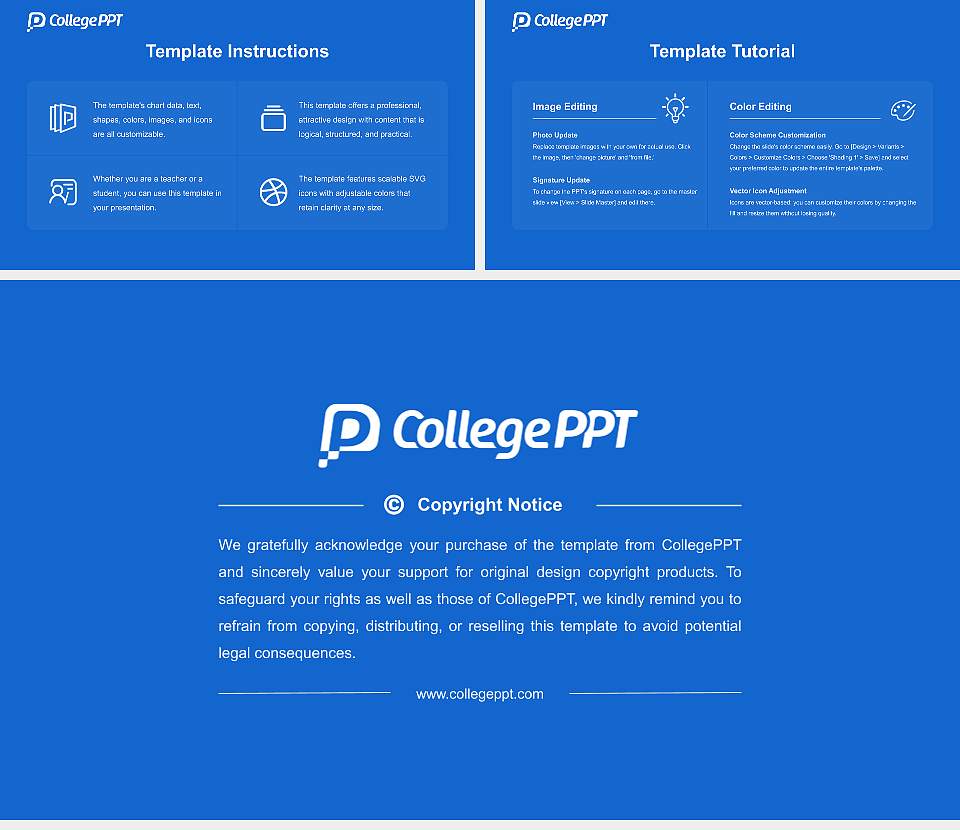 Josai International University Course/Courseware Creation PPT Template16:9 ratio PPT effect preview image5