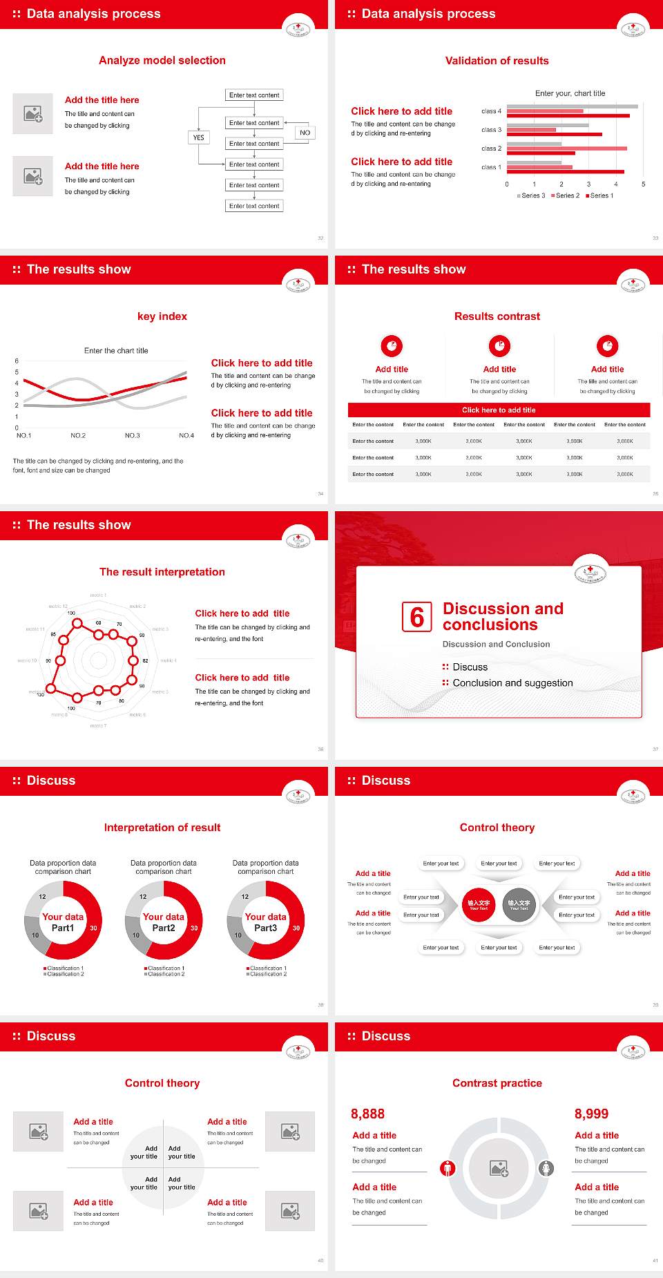 Japanese Red Cross College of Nursing Graduation Thesis Defense PPT Template4:3 ratio PPT effect preview image5