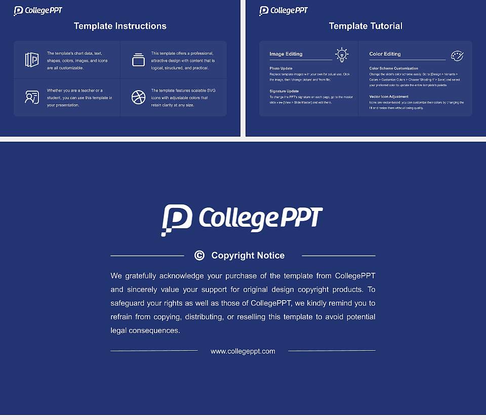 Junshin Gakuen University Academic Presentation/Research Findings Report PPT Template16:9 ratio PPT effect preview image5