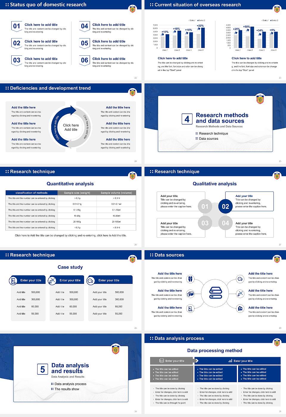 Jichi Medical University Graduation Thesis Defense PPT Template16:9 ratio PPT effect preview image4