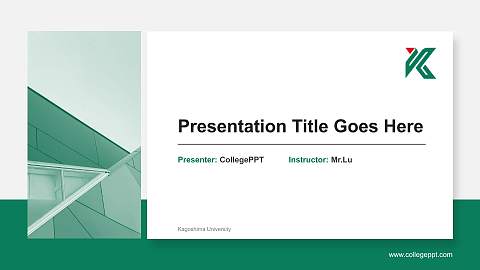 Kagoshima University General Purpose PPT Template