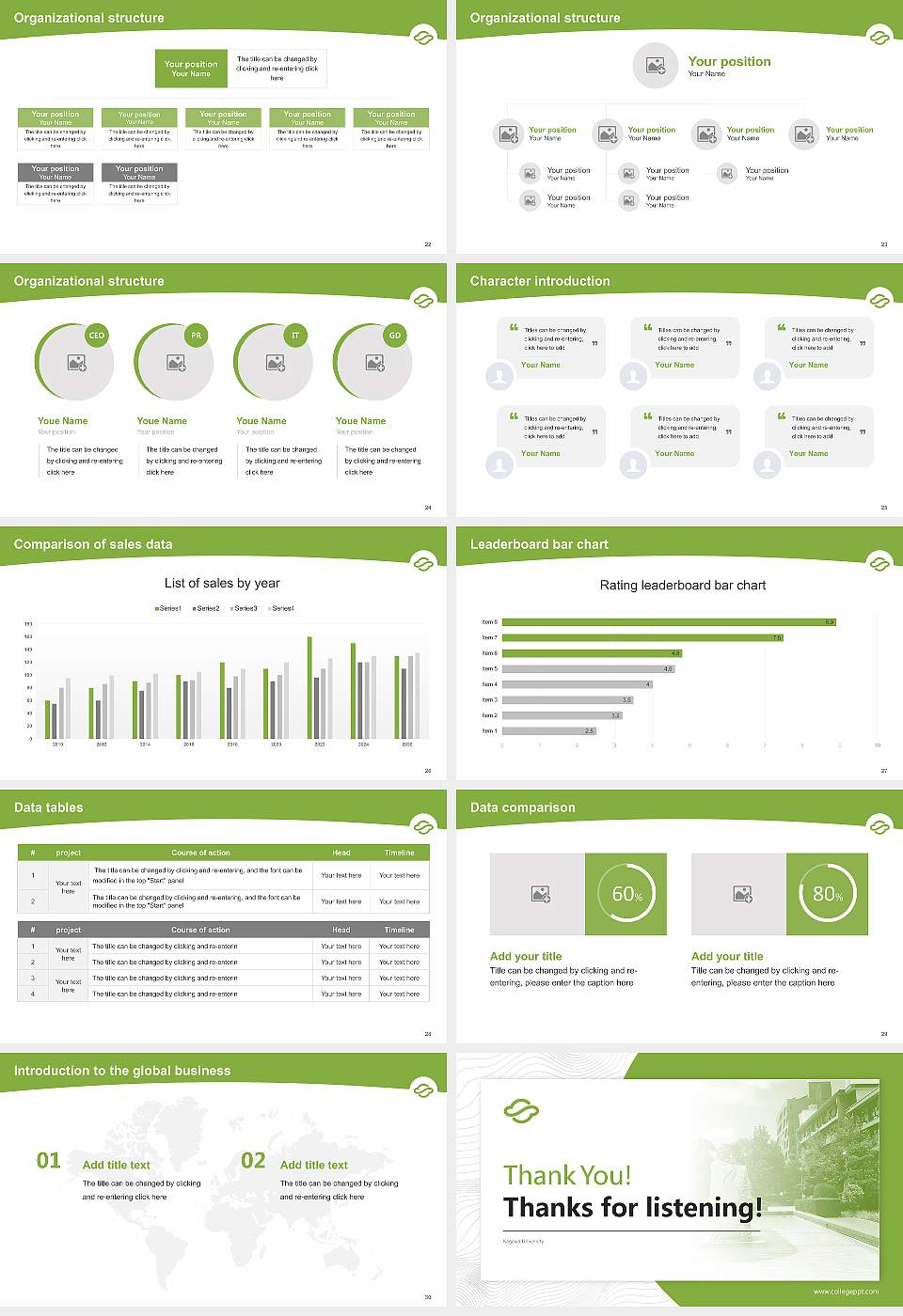 Kagawa University Academic Presentation/Research Findings Report PPT Template16:9 ratio PPT effect preview image4