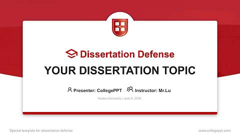 Kaetsu University Graduation Thesis Defense PPT Template