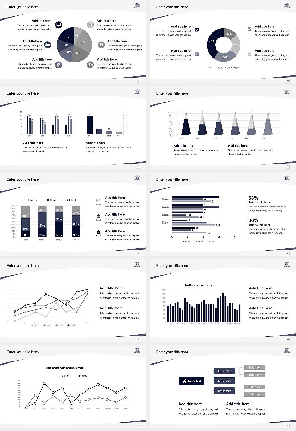 Kaichi International University Course/Courseware Creation PPT Template16:9 ratio PPT effect preview image3