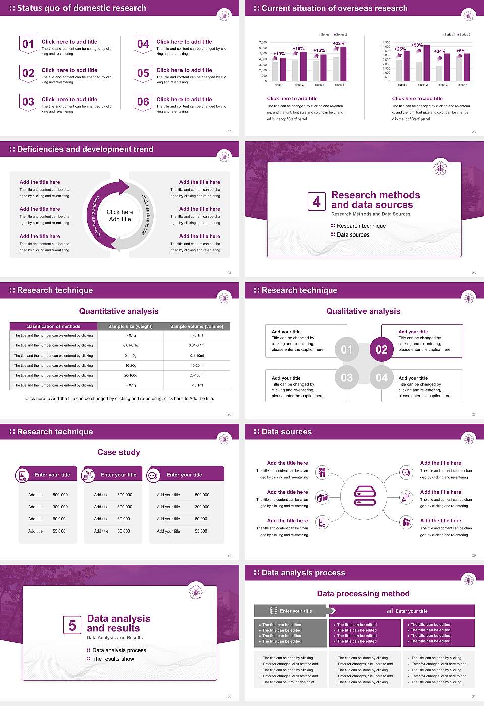 Jissen Women’s University Graduation Thesis Defense PPT Template16:9 ratio PPT effect preview image4