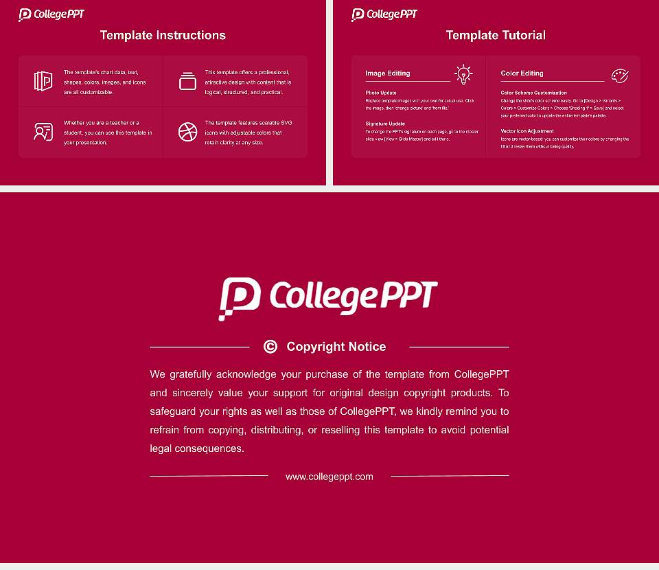 Kanazawa Gakuin University Course/Courseware Creation PPT Template16:9 ratio PPT effect preview image5