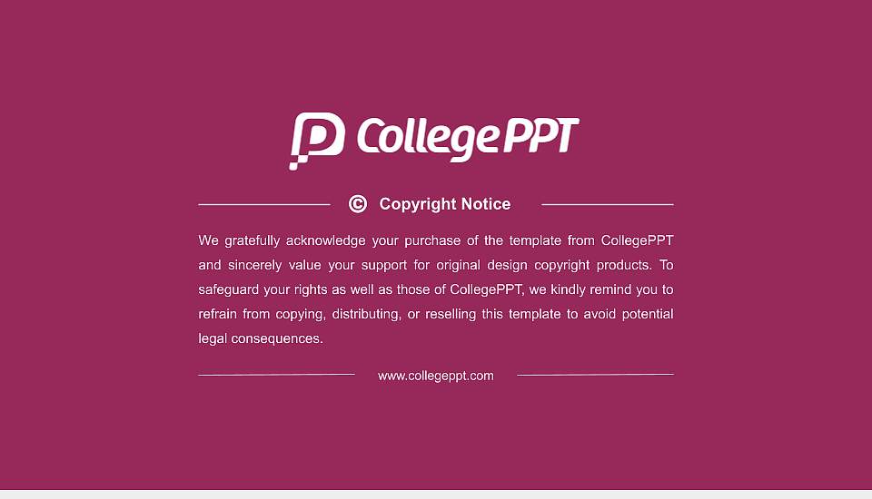 Joetsu University of Education General Purpose PPT Template16:9 ratio PPT effect preview image6